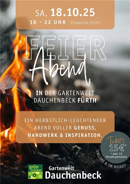 FEIERabend am 18. Oktober