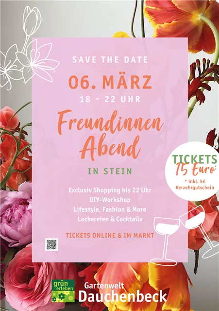 Freundinnen-Abend am 6. März