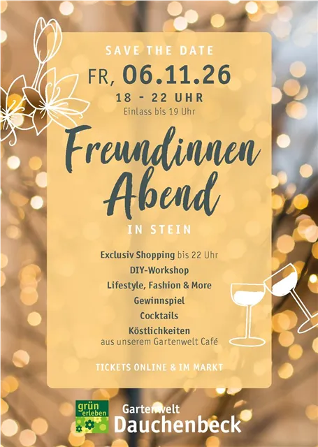 Freundinnen-Abend am 6. November